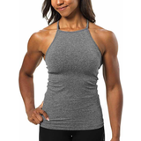 Better Bodies Dame T-shirts & Toppe Better Bodies Performance Halter Women - Graphite Melange