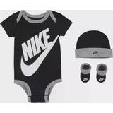 Sort Øvrige sæt Nike Infant Futura Logo Box Set 3-Piece - Black