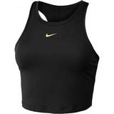 Nike Dri-Fit One Luxe Slim Fit Tank Top Women - Black/Metallic Gold