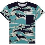 Camouflage - Drenge Overdele Timberland T-shirt - Navy Camo