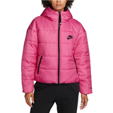26 - Dame - Pink Jakker Nike Sportswear Therma-FIT Repel Synthetic-Fill Hooded Jacket Women's - Pinksicle/Black