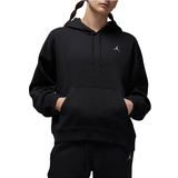 Nike Jordan Brooklyn Fleece Pullover Hoodie Women's - Black/White