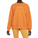 48 - Dame - Orange Sweatere Nike Women Air Jordan Crew Neck Sweater - Starfish/Sail