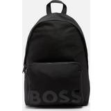 Hugo Boss Dame Tasker Hugo Boss Large Logo Zip -UP Backpack - Black