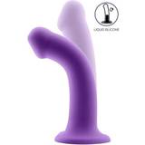 Action Flexible Soft Liquid Dildo Purple, Medium