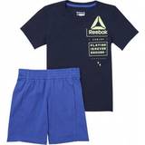 Blå - Drenge Øvrige sæt Reebok Essentials Track Suit - Collegiate Navy