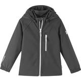 Reima Aftagelig hætte - Softshell jakker Reima Kid's Vantti Soft Shell Jacket - Black (5100009A-9990)