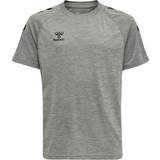 M T-shirts Hummel Kid's Core XK Poly SS T-shirt - Grey Melange (212644-2006)