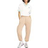 26 - Oversized - Polyester Bukser & Shorts Nike Sportswear Phoenix Fleece High-Rise Trousers Women's - Hemp/Sail