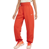 26 - Orange Bukser & Shorts Nike Sportswear Phoenix Fleece High-Rise Trousers Women's - Mantra Orange/Sail