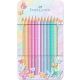 Farveblyanter Faber-Castell Colouring Pencils Sparkle Pastel 12-pack
