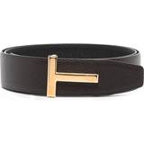Tom Ford T Buckle Leather Belt