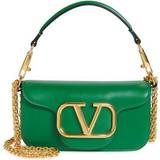 Valentino Garavani Small Baguette Shoulder Bag Green
