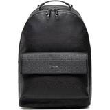 Calvin Klein Sort Rygsække Calvin Klein Minimalism Logo Printed Backpack - Black