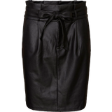 Vero Moda Nederdel vmEva HR Paperbag Short Coated Skirt