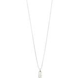 Pilgrim Sølv Halskæder Pilgrim Freedom Necklace - Silver/Transperant