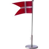 Rød Brugskunst Nordahl Andersen flagpole with foot Dekorationsfigur 40cm