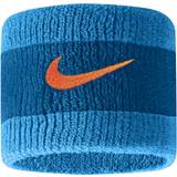 Blå - Polyester Svedbånd Nike Swoosh Svedbånd Blå/Orange Pak