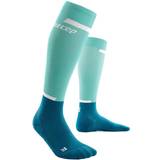 Elastan/Lycra/Spandex - Turkis Strømper CEP The Run Compression Tall Socks 4.0 Women - Ocean/Petrol