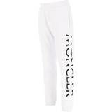 10 - 48 - Hvid Bukser & Shorts Moncler Men's Embroidered Strike Out Cotton Sweatpants