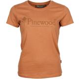 Pinewood Dame Overdele Pinewood Outdoor Life T-shirt - Yellow/Green Tea