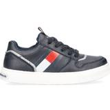 Tommy Hilfiger Dame Sneakers Tommy Hilfiger Essential TH Leather Sneaker W - Black