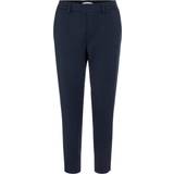 Object Blå Bukser & Shorts Object Lisa Slim Chino Pants
