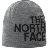 The North Face Herre Huer The North Face Reversible TNF Banner Beanie Unisex - TNF Medium Grey Heather/TNF Black