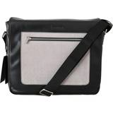 Herre - Multifarvet Skuldertasker Billionaire Black Gray Leather Messenger Shoulder Bag Multicolor ONESIZE