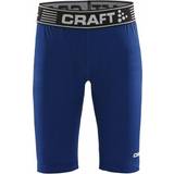 Blå - Herre Tights Craft Sportswear Pro Control Compression Short Tights - Blue