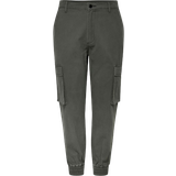 Only Medium Waist Cargo Pants - Grey/Beluga