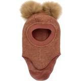 Huttelihut Big Bear Elephant Hat - Rosewood/Camel Alpaca
