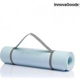 Nylon Yogaudstyr InnovaGoods Non-Slip Yoga Mat with Position Lines & Training Instructions Asamat 182 x 60 x 0.5cm
