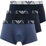 Emporio Armani Knapper Tøj Emporio Armani Loungewear Trunks 3-pack