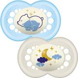 Mam Turkis Babyudstyr Mam Original Night Soother 6m+ 2-pack