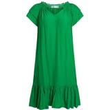 Flæse - Grøn - S Kjoler Co'Couture Sunrise Crop Dress - Green