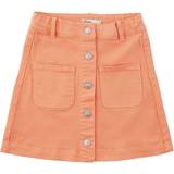 Denimnederdele - Piger Little Pieces Emla Denim Skirt - Peach Cobbler (17122143-916904)