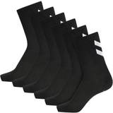 Hummel Sort Undertøj Hummel Chevron Socks 6-pack - Black