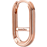 Pandora Hoop-øreringe Pandora Pandora ME Link Single Earring - Rose Gold