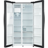 Børnelåse - Køleskab over fryser Køle/Fryseskabe Point RS900BSN Sort