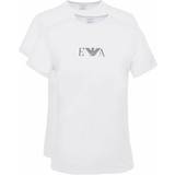 Emporio Armani Rund hals Overdele Emporio Armani Short Sleeve T-shirt 2-pack - White