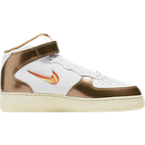 51 - Velcrobånd Sneakers Nike Air Force 1 Mid QS M - White/Ale Brown/Beach/Total Orange