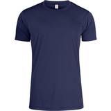 Clique Overdele Clique Basic Active-T T-shirt M - Blue