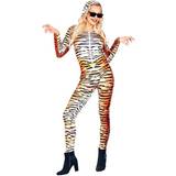 Damer - Morphsuit Dragter & Tøj Kostumer Widmann Tiger Bodysuit Costume