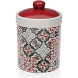 Keramik - Rød Køkkenopbevaring Versa Blik Køkkenbeholder