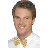 Smiffys Sequin Bow Tie Gold