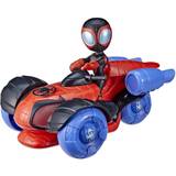 Spidey and his amazing friends Hasbro Marvel Spidey & His Amazing Friends Glow Tech Techno Racer