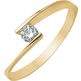 Støvring Design Arches Ring - Gold/Transparent