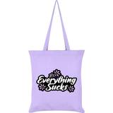 Grindstore Everything Sucks Tote Bag - Lilac