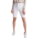 26 - Elastan/Lycra/Spandex - Hvid Bukser & Shorts Superdry Womens Kari Long Line Shorts - White